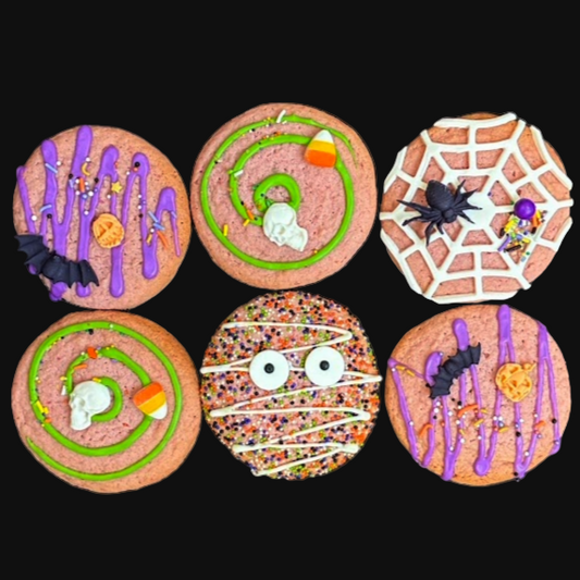 Spooky Pink Cookies