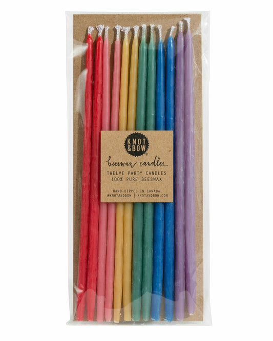 Beeswax Party Candles